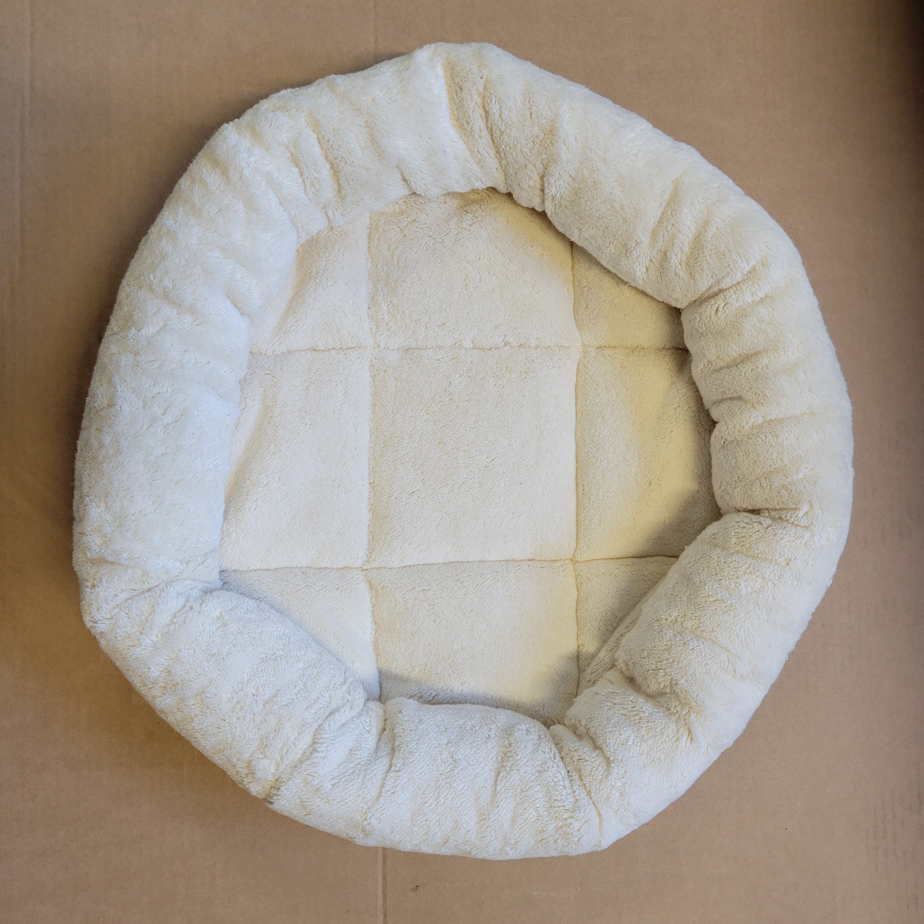 The round/square cat bed from PetFun