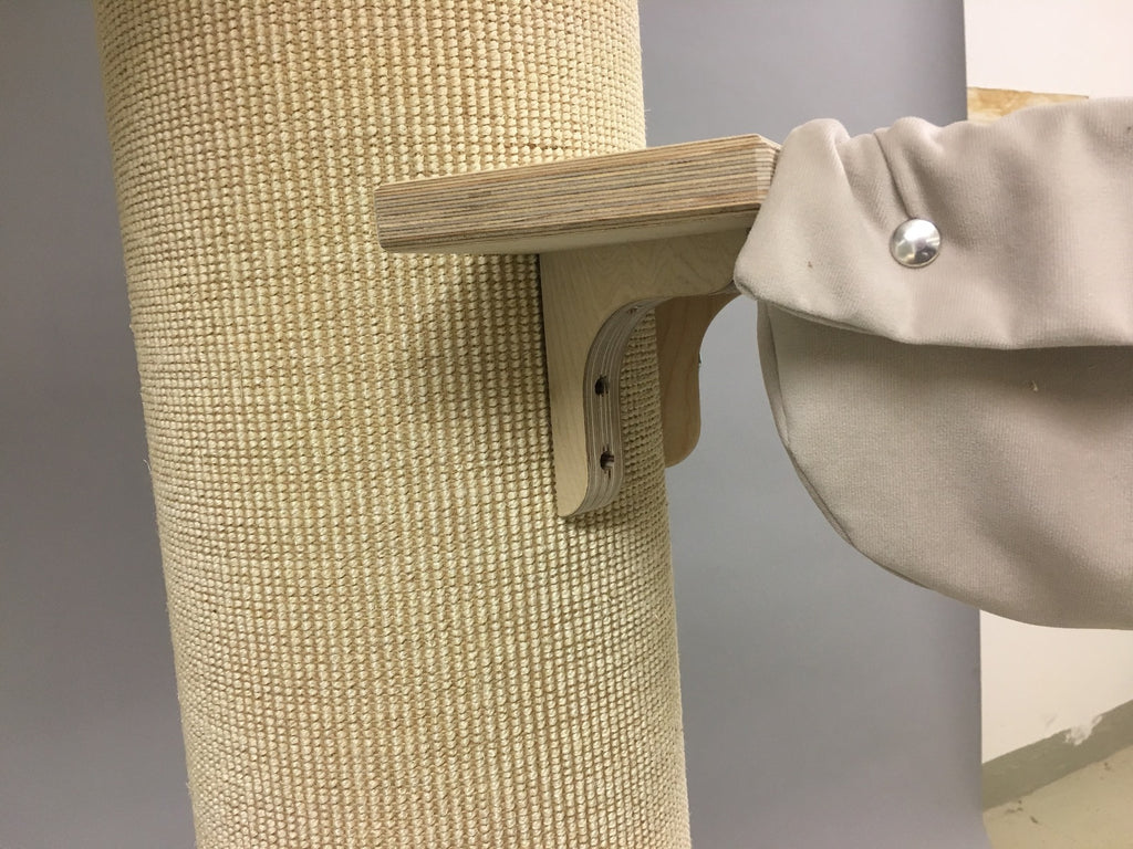 Kuschelkuhle für die Wandkratzsäule von PetFun
