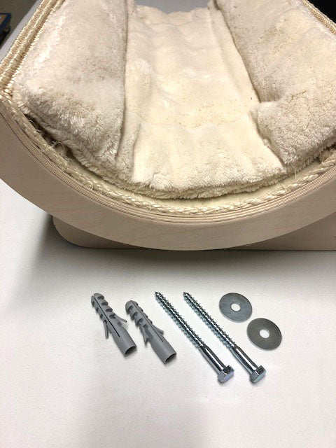 Sisalschale mit Wandhalterung von PetFun