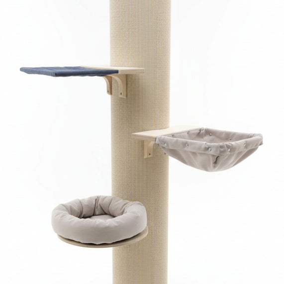 Kuschelkuhle für die Wandkratzsäule von PetFun