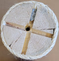Sisal pole diameter
